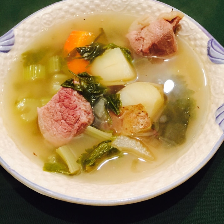 絶品!猪肉のポトフ